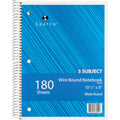 Sparco Quality 3HP Notebook, 8" x 10 1/2", SPR83252