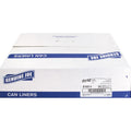 Genuine Joe Clear Trash Can Liners, 1 Carton, GJO01011