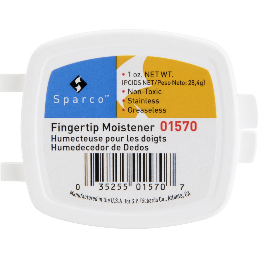 Sparco 1 Ounce Fingertip Moisturizer, White, Non-slip, SPR01570