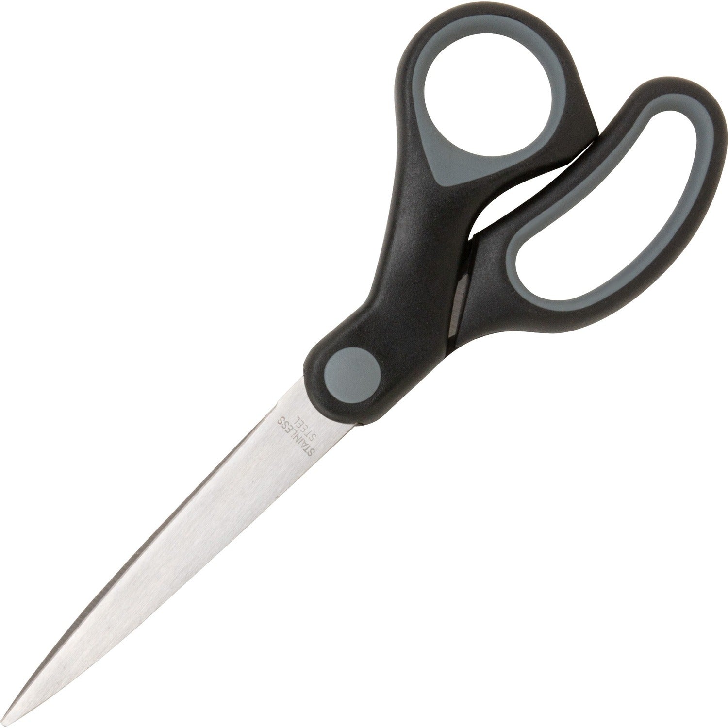 Sparco Straight Scissors w/Rubber Grip Handle, 1 Each