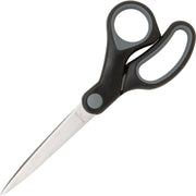 Sparco Straight Scissors w/Rubber Grip Handle, 1 Each