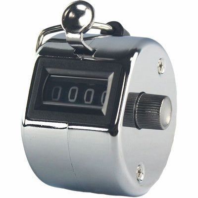 Sparco Finger Ring Tally Counter, Silver, SPR24100