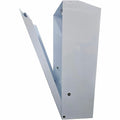 Genuine Joe C-Fold/Multi-fold Towel Dispenser Cabinet, White, GJO02197