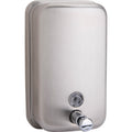 Genuine Joe Liquid/Lotion Soap Dispenser, Stainless Steel, GJO02201