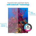 International Paper HP Papers Recycled30 Paper - White, 8 1/2" x 11", 10 / Carton, HEW112100