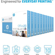HP Office20 Paper - White, 1 Carton