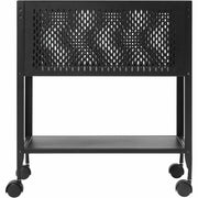 Lorell Mesh Rolling File, 1 Each