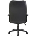 Lorell Chadwick Series Executive High-Back Chair, Black, LLR60120