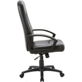 Lorell Chadwick Series Executive High-Back Chair, Black, LLR60120