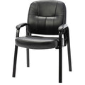 Lorell Chadwick Series Guest Chair, Black, LLR60122