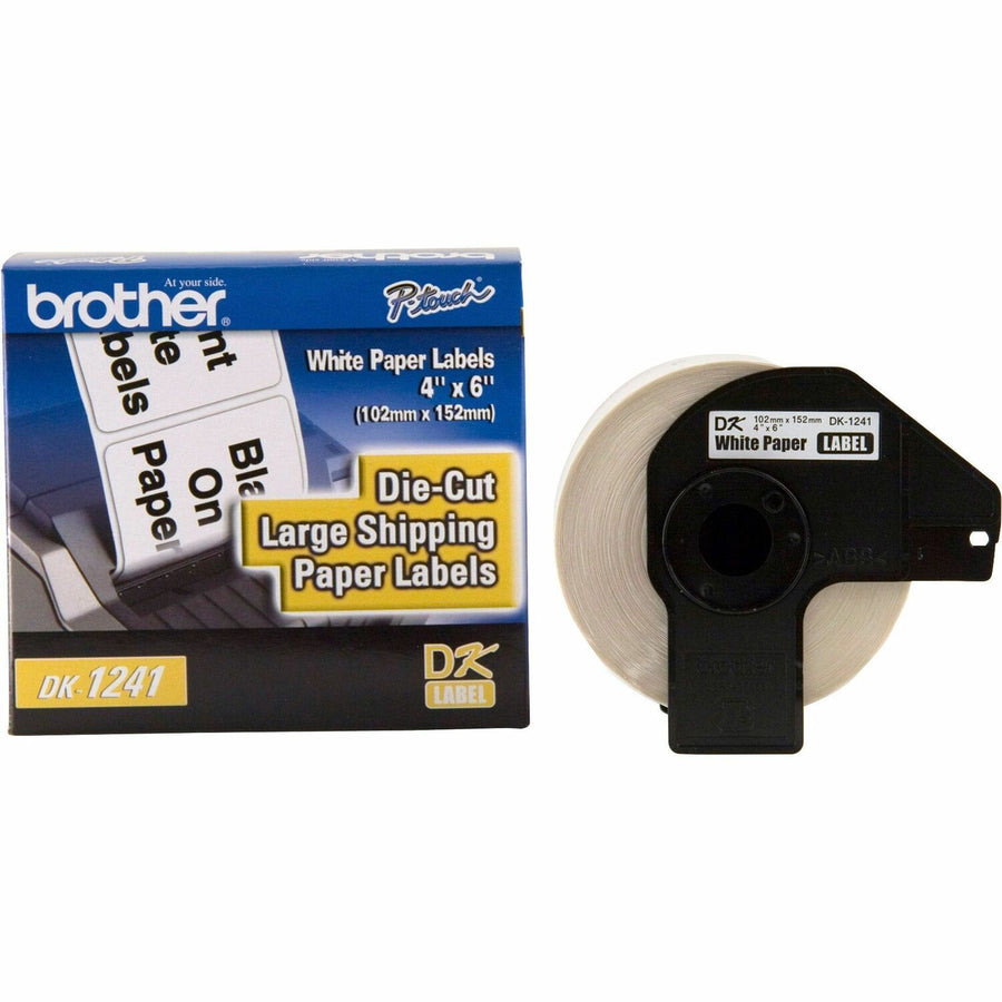 Brother QL Printer Large Shipping Labels, White, 200 / Roll — view 1