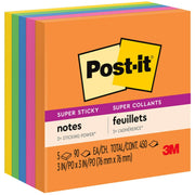 Post-it® Super Sticky Notes - Energy Boost Color Collection, 1 Pack