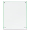 Deflecto Superior Image Beveled Edge Sign Holder, Clear, DEF799693