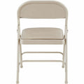 Lorell Padded Seat Folding Chairs, 4 / Carton, LLR62501