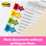 Post-it® Message Flag Value Pack, 1 Pack