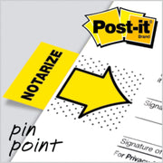 Post-it® Message Flags, 1 Pack
