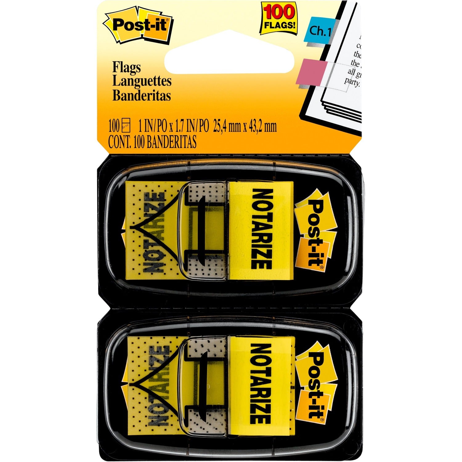 Post-it® Message Flags, 1 Pack