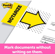 Post-it® Message Flags, 1 Pack