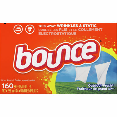 Procter & Gamble Bounce Dryer Sheets, Orange, 160 / Box, PGC80168