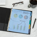 Avery Big Tab Write & Erase Plastic Dividers, 5 tabs, 1 set, Multicolor, 8.50" Width x 11" Length, 5 / Set, AVE16170