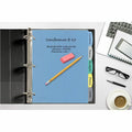 Avery Big Tab Write & Erase Plastic Dividers, 5 tabs, 1 set, Multicolor, 8.50" Width x 11" Length, 5 / Set, AVE16170