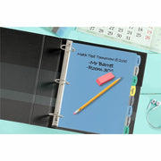 Avery® Big Tab™ Write & Erase Plastic Dividers, 8 tabs, 1 set