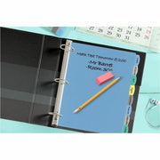Avery® Big Tab™ Write & Erase Plastic Dividers, 8 tabs, 1 set