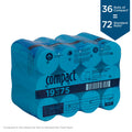 Georgia Pacific . Compact Coreless Recycled Toilet Paper, White, 36 / Carton, GPC19375