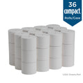 Georgia Pacific . Compact Coreless Recycled Toilet Paper, White, 36 / Carton, GPC19375