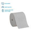Georgia Pacific . Compact Coreless Recycled Toilet Paper, White, 36 / Carton, GPC19375