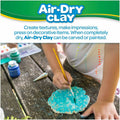 Crayola Air-Dry Clay Value Pack, White, 4 / Box, CYO57-5001