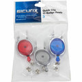 Baumgartens SICURIX Badge Holder, Multicolor, 3 / Pack, BAU68769