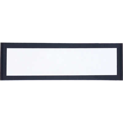 Tatco Label Inserts Magnetic Label Holders, Black, 10 / Pack — view 1