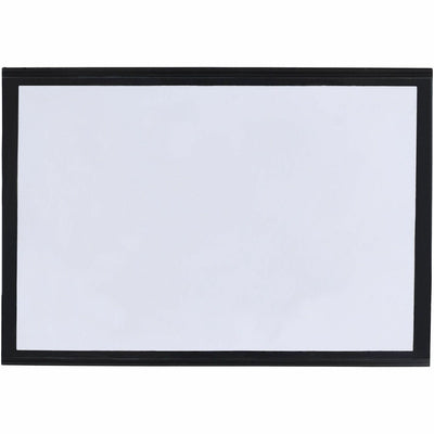 Tatco Label Inserts Magnetic Label Holders, Black, 10 / Pack — view 1