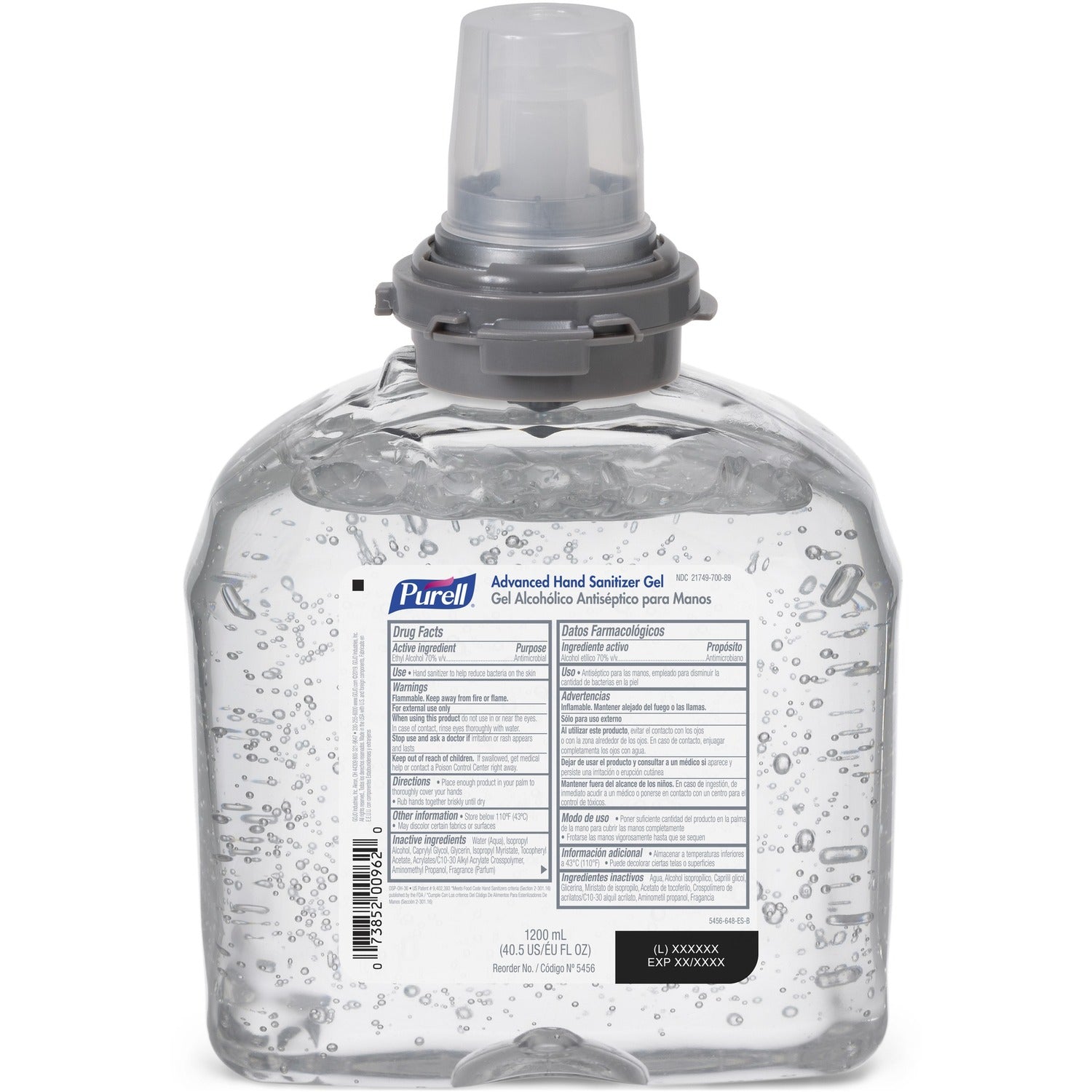 PURELL® Hand Sanitizer Gel Refill, 1 Each