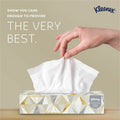 Kimberly-Clark Kleenex Professional Facial Tissue for Business - Flat Box, White, 12 / Carton, KCC03076