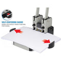 Carl XHC2100 Extra Heavy-duty Two Hole Punch, Blue, CUI62100