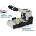 Carl XHC2100 Extra Heavy-duty Two Hole Punch, Blue, CUI62100