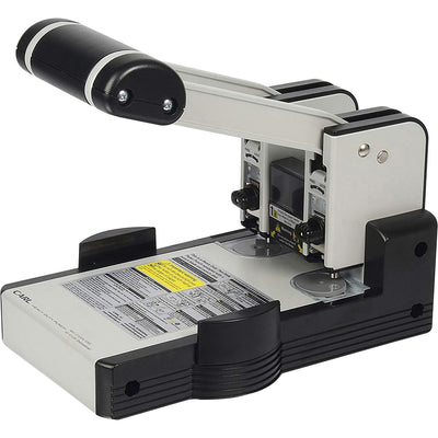 Carl XHC2100 Extra Heavy-duty Two Hole Punch, Blue, CUI62100