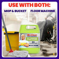 Procter & Gamble Mr. Clean Professional Finished Floor Cleaner, Yellow, PGC02621