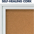 ACCO Quartet Enclosed Bulletin Board for Indoor Use, QRT2364