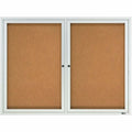 ACCO Quartet Enclosed Bulletin Board for Indoor Use, QRT2364