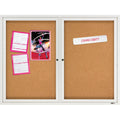 ACCO Quartet Enclosed Bulletin Board for Indoor Use, QRT2364