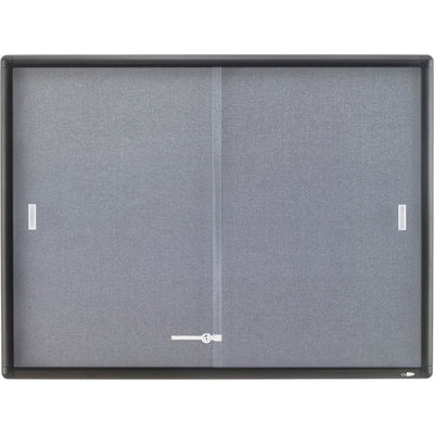 ACCO Quartet Enclosed Bulletin Board, /CT — view 1
