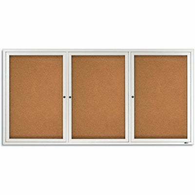 ACCO Quartet Enclosed Bulletin Board for Indoor Use, /CT — view 1