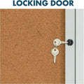 ACCO Quartet Enclosed Bulletin Board for Indoor Use, QRT2367