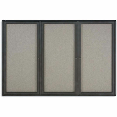 ACCO Quartet Enclosed Bulletin Board, /CT — view 1