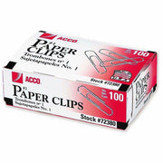 ACCO Premium Paper Clips, 1 Pack