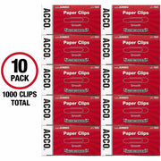 ACCO Economy Jumbo Smooth Paper Clips, 1 Pack