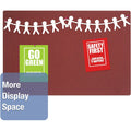 ACCO Quartet Oval Office Bulletin Board, QRT7683G